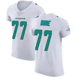 Adam Joseph Duhe Miami Dolphins Men's Elite White Vapor Untouchable Jersey