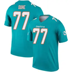 Nike Adam Joseph Duhe Miami Dolphins Men's Legend Aqua Jersey