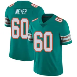 Nike Andrew Meyer Miami Dolphins Men's Limited Aqua Alternate Vapor Untouchable Jersey