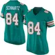 Nike Anthony Schwartz Miami Dolphins Women's Game Aqua Alternate Jersey