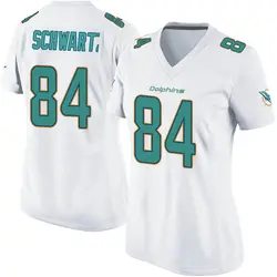 Nike Anthony Schwartz Miami Dolphins Women's Game White Jersey