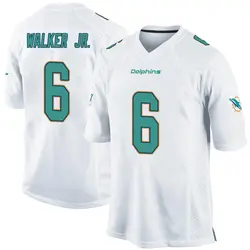 Nike Anthony Walker Jr. Miami Dolphins Men's Game White Jersey