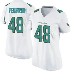 Nike Blake Ferguson Miami Dolphins Women's Game White Jersey