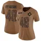 Nike Blake Ferguson Miami Dolphins Women's Limited Brown 2023 Salute To Service Jersey