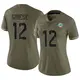 Nike Bob Griese Miami Dolphins Women's Limited Olive 2022 Salute To Service Jersey