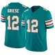 Nike Bob Griese Miami Dolphins Youth Limited Aqua Alternate Vapor F.U.S.E. Jersey