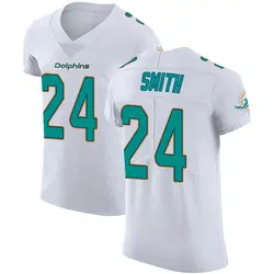 Nike Cam Smith Miami Dolphins Men's Elite White Vapor Untouchable Jersey