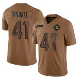 Nike Channing Tindall Miami Dolphins Youth Limited Brown 2023 Salute To Service Jersey