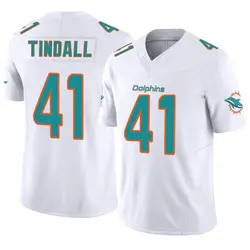 Nike Channing Tindall Miami Dolphins Youth Limited White Vapor F.U.S.E. Jersey