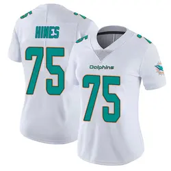 Nike Chasen Hines Miami Dolphins Women's White limited Vapor Untouchable Jersey