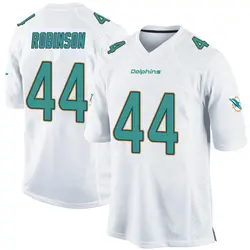 Nike Chop Robinson Miami Dolphins Men's Game White Jersey