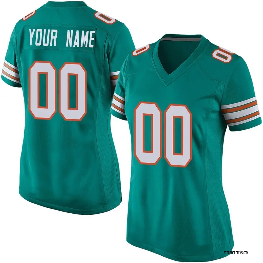 custom miami dolphins jersey