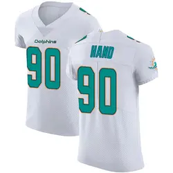 Nike Da'Shawn Hand Miami Dolphins Men's Elite White Vapor Untouchable Jersey