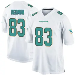 Nike DeVonte Dedmon Miami Dolphins Men's Game White Jersey