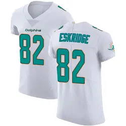 Nike Dee Eskridge Miami Dolphins Men's Elite White Vapor Untouchable Jersey