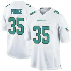 Nike Deneric Prince Miami Dolphins Youth Game White Jersey