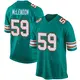 Nike Derrick McLendon Miami Dolphins Youth Game Aqua Alternate Jersey