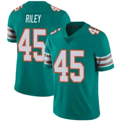 Nike Duke Riley Miami Dolphins Youth Limited Aqua Alternate Vapor Untouchable Jersey