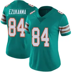 Nike Erik Ezukanma Miami Dolphins Women's Limited Aqua Alternate Vapor Untouchable Jersey