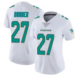 Nike Ethan Bonner Miami Dolphins Women's White limited Vapor Untouchable Jersey