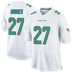 Nike Ethan Bonner Miami Dolphins Youth Game White Jersey