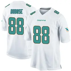 Nike Grant DuBose Miami Dolphins Men's Game White Jersey