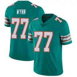 Nike Isaiah Wynn Miami Dolphins Men's Limited Aqua Alternate Vapor Untouchable Jersey