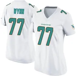 Nike Isaiah Wynn Miami Dolphins Women's Game White Jersey