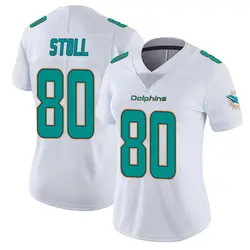 Nike Jack Stoll Miami Dolphins Women's White limited Vapor Untouchable Jersey