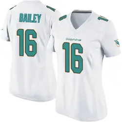 Nike Jake Bailey Miami Dolphins Women's Game White Jersey