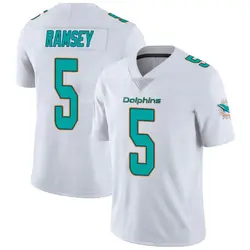 Nike Jalen Ramsey Miami Dolphins Youth White limited Vapor Untouchable Jersey