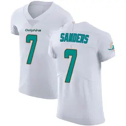 Nike Jason Sanders Miami Dolphins Men's Elite White Vapor Untouchable Jersey