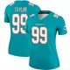 Nike Jason Taylor Miami Dolphins Women's Legend Aqua Jersey