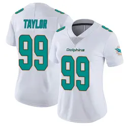 Nike Jason Taylor Miami Dolphins Women's White limited Vapor Untouchable Jersey