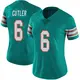 Nike Jay Cutler Miami Dolphins Women's Limited Aqua Alternate Vapor Untouchable Jersey