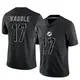 Nike Jaylen Waddle Miami Dolphins Men's Limited Black Reflective Jersey