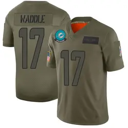 Nike Jaylen Waddle Miami Dolphins Men's Limited Camo 2019 Salute to Service Jersey