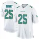 Nike Jaylen Wright Miami Dolphins Youth Game White Jersey