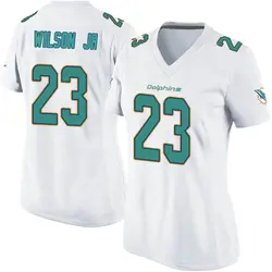 Nike Jeff Wilson Jr. Miami Dolphins Women's Game White Jersey