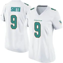 Nike Jonnu Smith Miami Dolphins Women's Game White Jersey