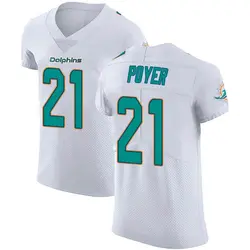 Nike Jordan Poyer Miami Dolphins Men's Elite White Vapor Untouchable Jersey