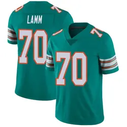 Nike Kendall Lamm Miami Dolphins Men's Limited Aqua Alternate Vapor Untouchable Jersey