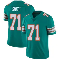 Nike Kion Smith Miami Dolphins Men's Limited Aqua Alternate Vapor Untouchable Jersey