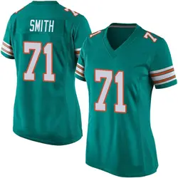 Nike Kion Smith Miami Dolphins Women's Game Aqua Alternate Jersey