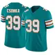 Nike Larry Csonka Miami Dolphins Men's Limited Aqua Alternate Vapor F.U.S.E. Jersey