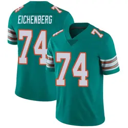 Nike Liam Eichenberg Miami Dolphins Men's Limited Aqua Alternate Vapor Untouchable Jersey