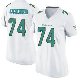 Nike Liam Eichenberg Miami Dolphins Women's Game White Jersey