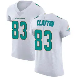 Mark Clayton Miami Dolphins Men's Elite White Vapor Untouchable Jersey