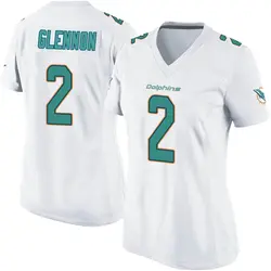 Nike Mike Glennon Miami Dolphins Women's Game White Jersey