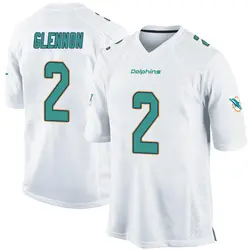 Nike Mike Glennon Miami Dolphins Youth Game White Jersey